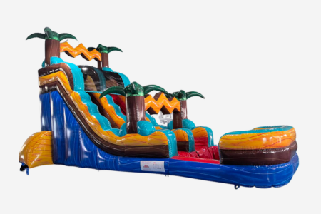 Tropical Oasis Water Slide Castle