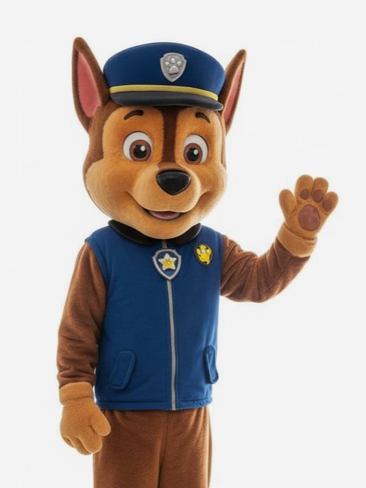 Paw Dog Patrol Mascot Chase