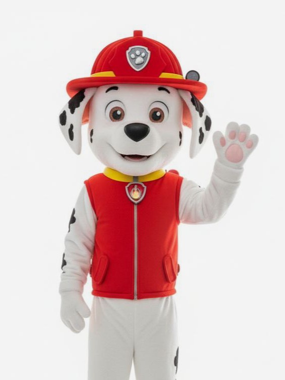 Paw Dog Patrol Mascot Marshall