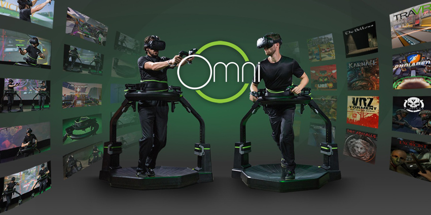 VR Omni Treadmill Experience